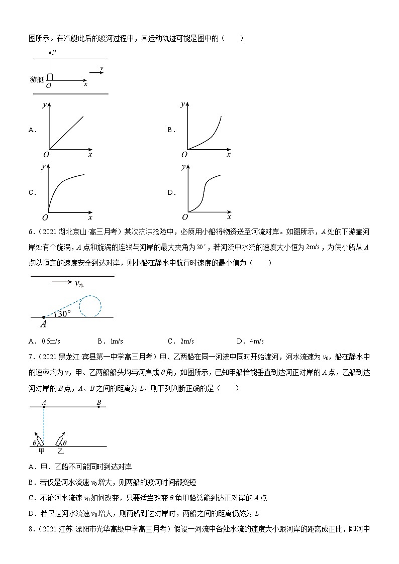 2.1.2专题小船渡河模型(课件+练习)-高中物理同步备课系列(鲁科版2019必修第二册)02