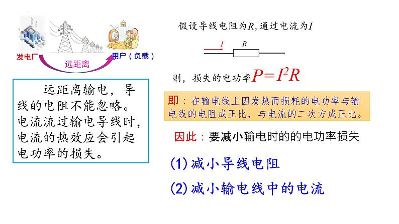 3.4电能的远距离输送精编高二物理同步备课系列(精编课件+同步练习)(鲁科版2019选择性必修第二册)07