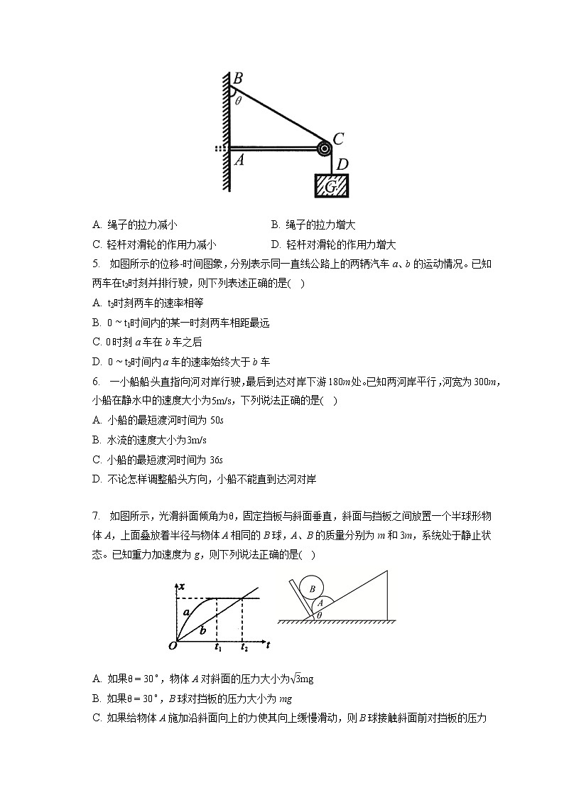 2022-2023学年辽宁省大连市高一(上)期末物理试卷第2页
