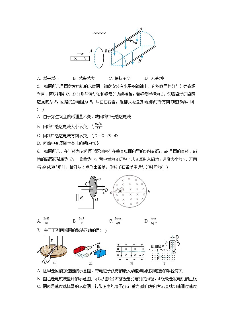 2022-2023学年天津市益中学高二(上)期末物理试卷第2页