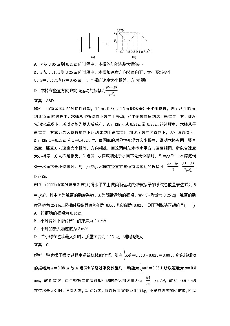 2023年高考物理二轮复习讲义(新高考版)专题5 第12讲 机械振动和机械波03