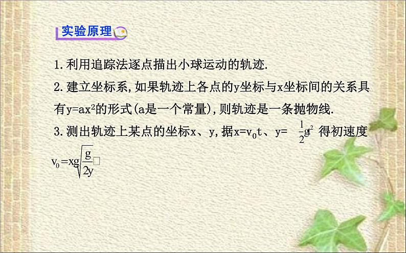 2022-2023年人教版(2019)新教材高中物理必修2 第5章抛体运动第3节实验:探究平抛运动的特点课件第3页