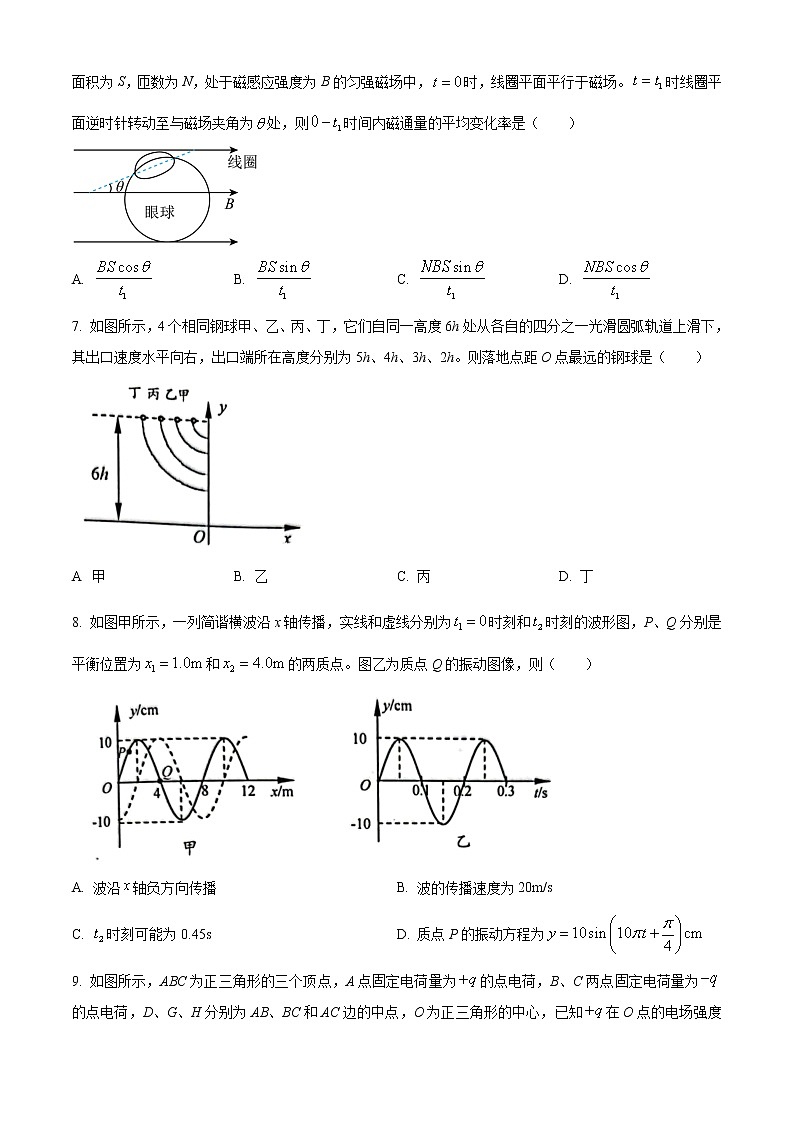 2023盐城、南京高三上学期期末物理含答案第3页
