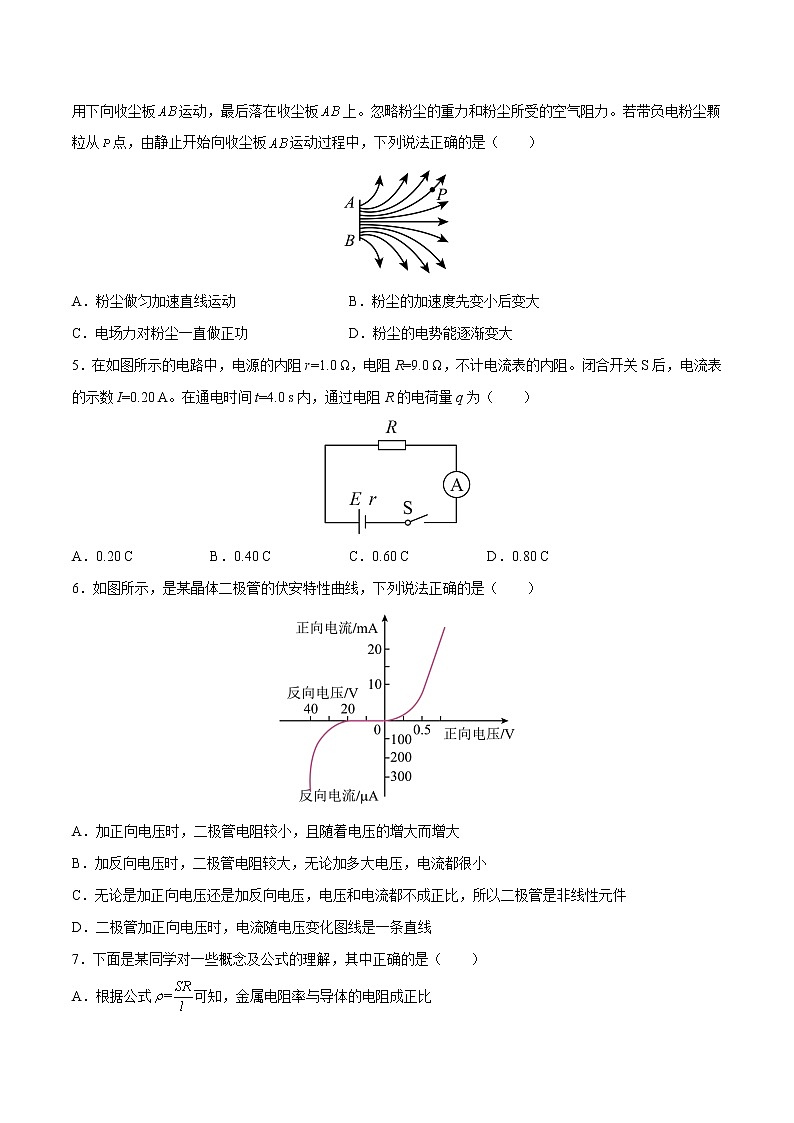 专题04 静电场和电路-高考物理分题型多维刷题练(原卷版)第2页