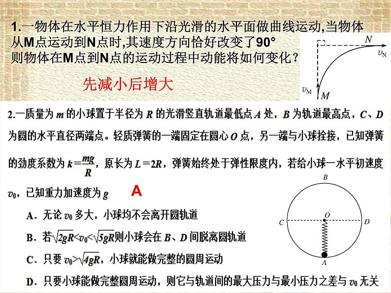 2022-2023年人教版(2019)新教材高中物理必修2 综合复习课件第7页