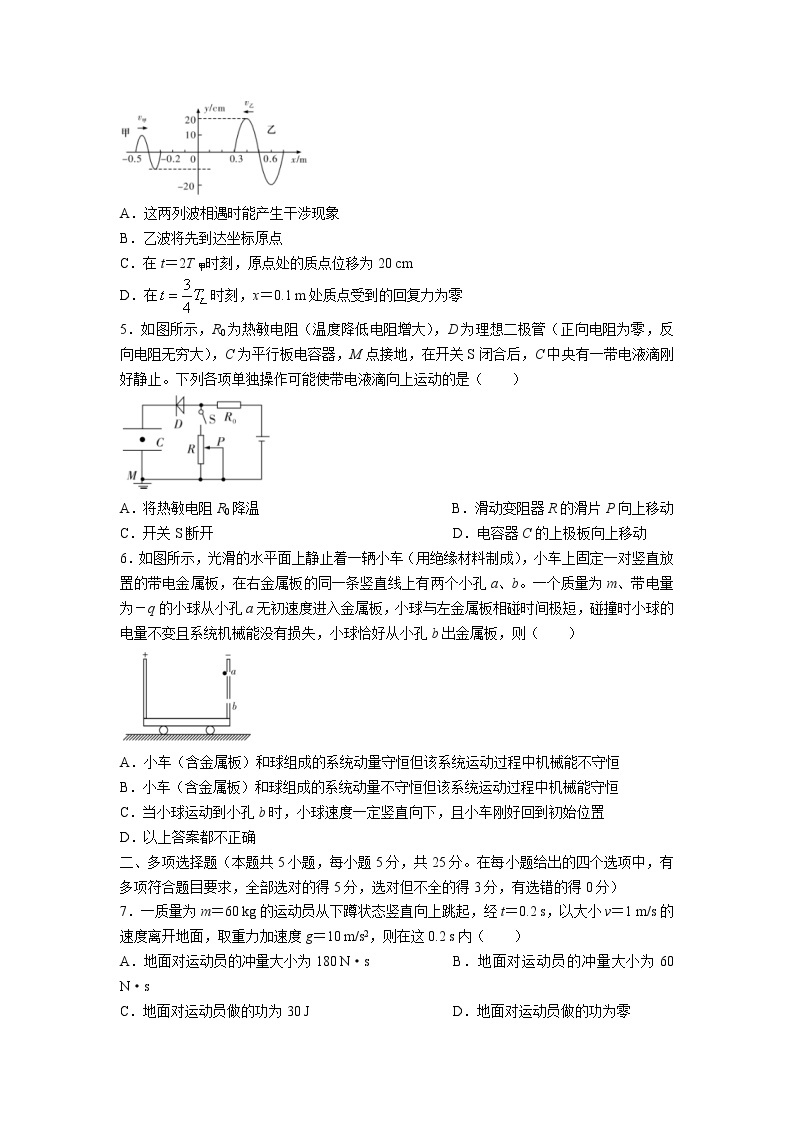 2022-2023学年湖南省区域高二上册物理第二次月考专项提升模拟试卷（含解析）02