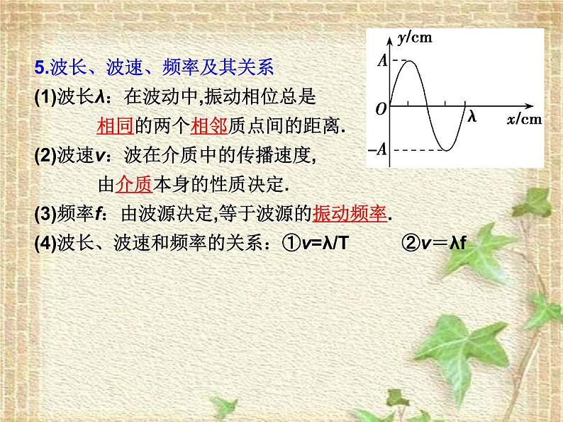 2022-2023年人教版(2019)新教材高中物理选择性必修1 第3章机械波第1节波的形成(5)课件第5页