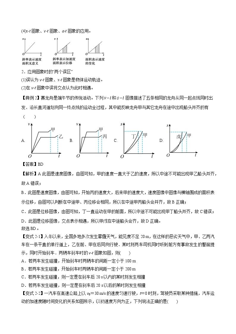 【高考二轮题型复习】2023年高考物理题型精讲精练学案（全国通用）——专题02  直线运动综合规律（原卷版+解析版）03