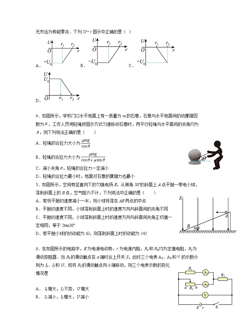 2023辽宁省东北育才学校高三高考适应性测试(二)物理试题含答案02