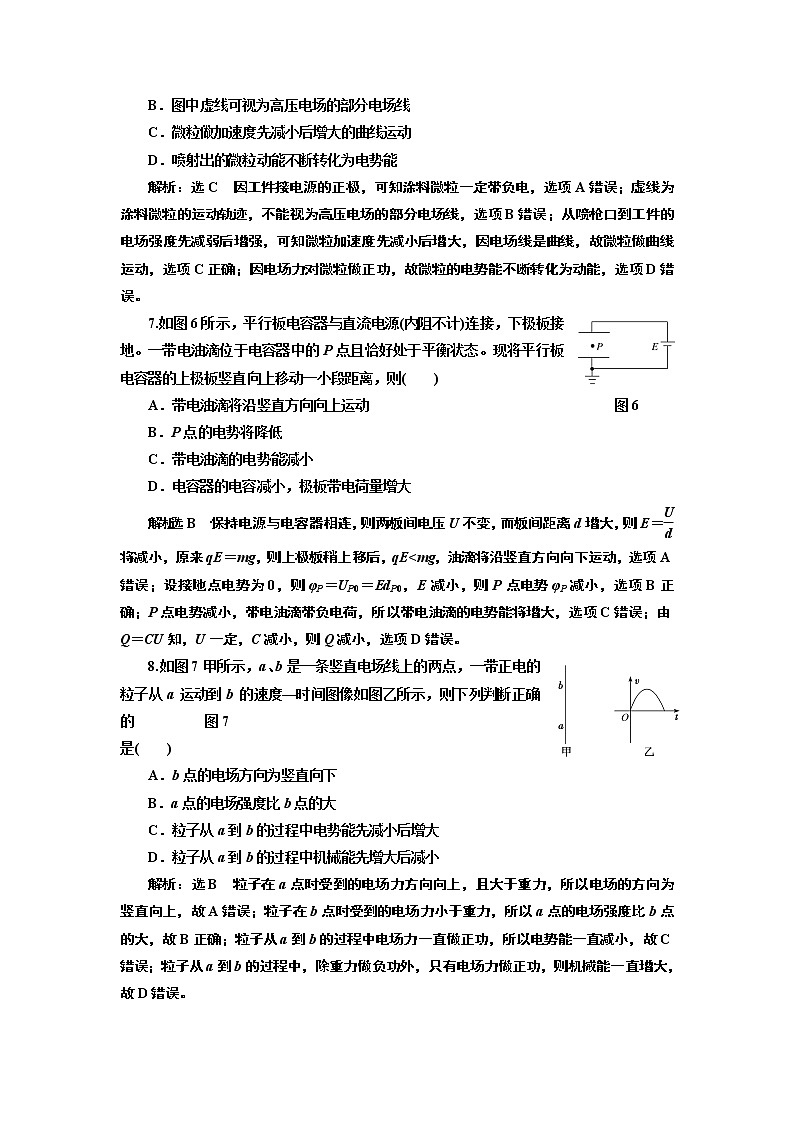 第十章 章末测试 静电场中的能量03