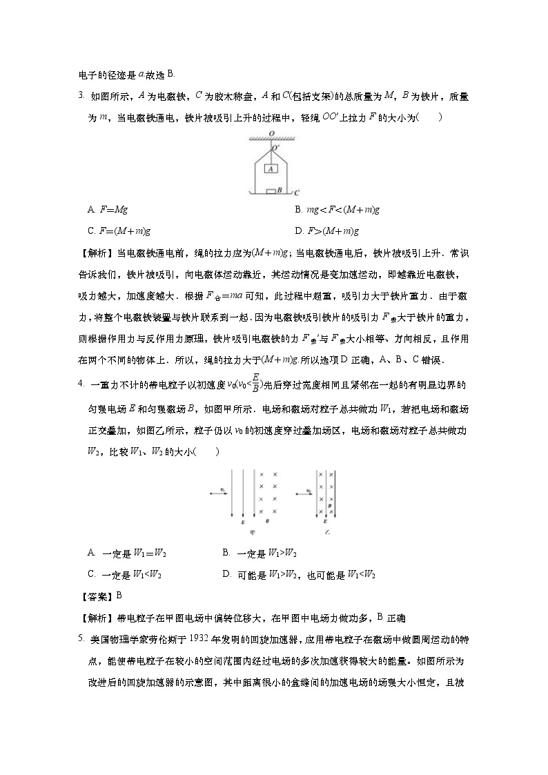 安徽省合肥一中2022-2023学年高二物理下学期第一次质量检测试卷（Word版附解析）02