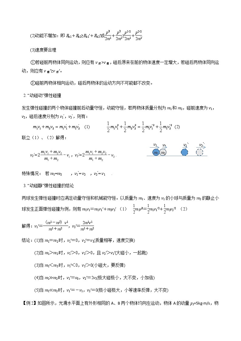 专题37 动量守恒定律、在碰撞问题中应用动量守恒定律(解析版)第3页