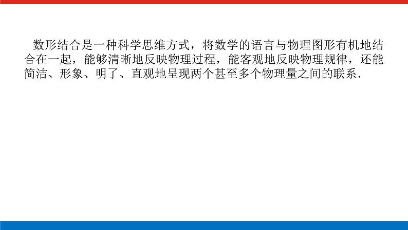 素养提升② 用数形结合方法分析物理问题课件PPT高一上物理期末复习第2页