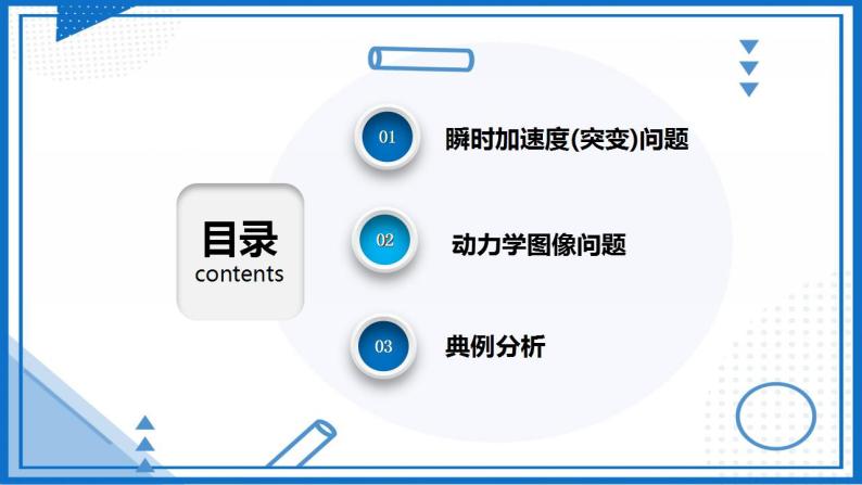 专题  瞬时加速度(突变)问题和动力学图像问题(课件)-高中物理课件（人教版2019必修第一册）02