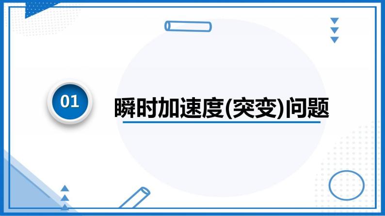 专题  瞬时加速度(突变)问题和动力学图像问题(课件)-高中物理课件（人教版2019必修第一册）03