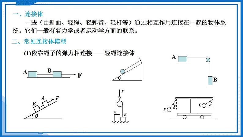 专题 连接体问题(课件)-高中物理课件(人教版2019必修第一册)04