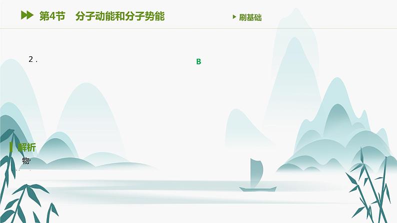 第4节 分子动能和分子势能课件PPT第3页
