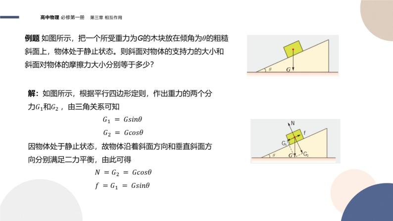 物理-教育科学版-必修第一册-第三章相互作用 第5节力的分解（PPT课件）07