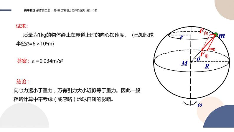 山东科技版-必修第二册-4.2 万有引力定律的应用 4.3人类对太空的不懈探索(课件PPT)06