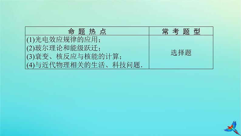 2023新教材高考物理二轮专题复习专题十五光电效应能级跃迁原子核课件第3页