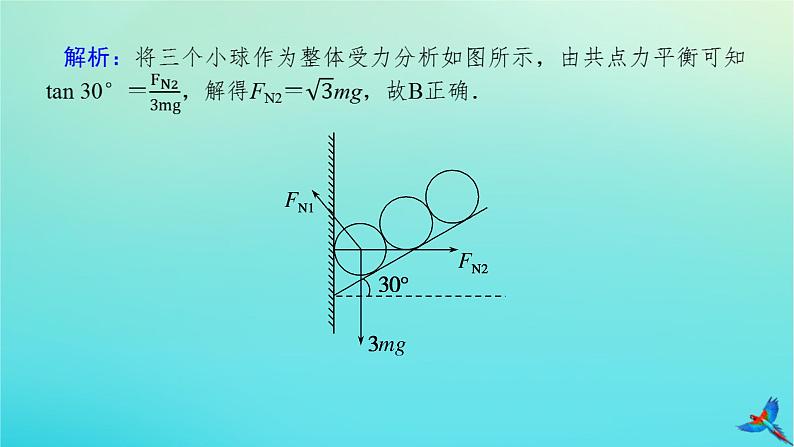 2023新教材高考物理二轮专题复习专题一力与物体的平衡课件第8页