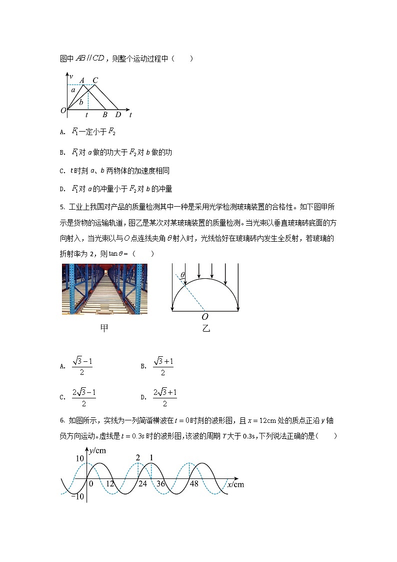 2021-2022学年河南省濮阳市第一高级中学高二下学期期中质量检测物理试题含答案02