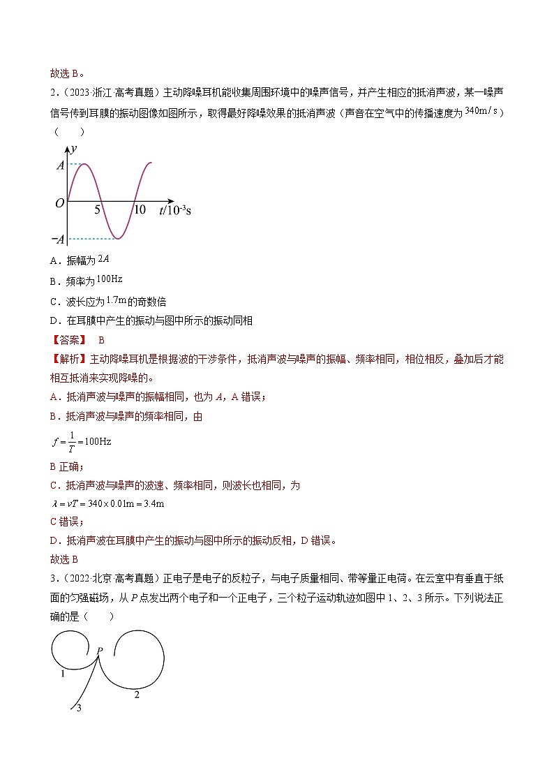 卷05——【備考2023】高考物理真題重組卷(湖北專用)(解析版)第2頁