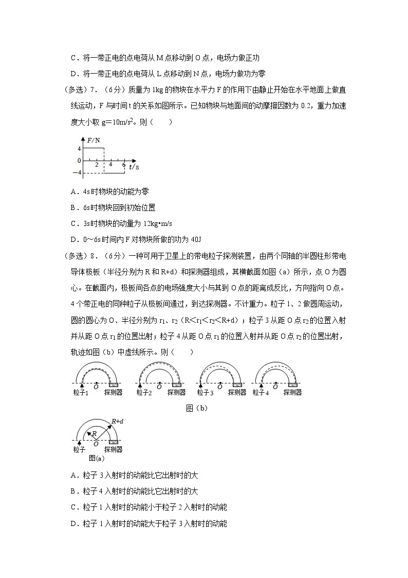 2022年宁夏高考物理试卷（乙卷）（原卷版）03