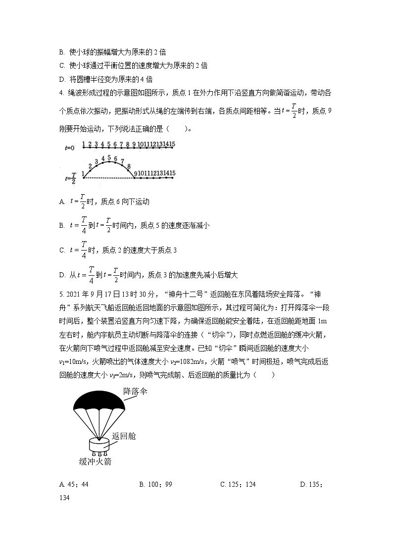 2022-2023学年河北省高二下学期3月联考物理试题 Word版第2页