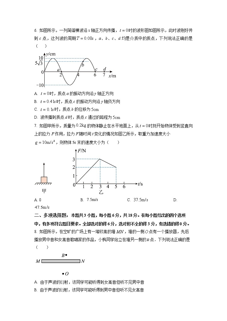 2022-2023学年河北省高二下学期3月联考物理试题 Word版第3页