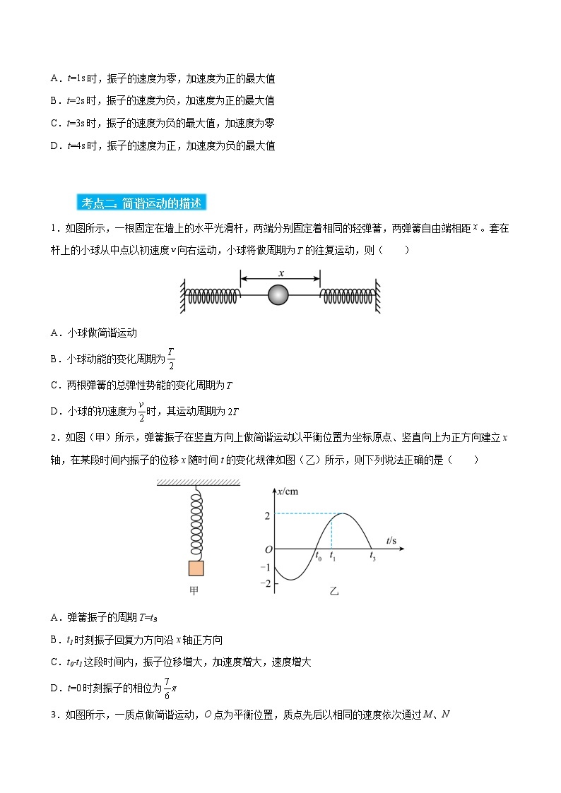 高考物理一轮复习【分层练习】  第10章 机械振动03