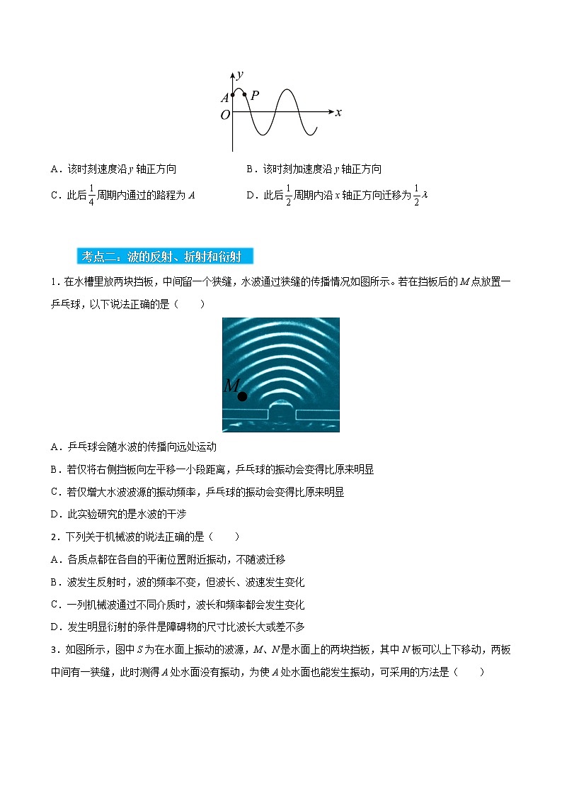 高考物理一轮复习【分层练习】 第11章 机械波03