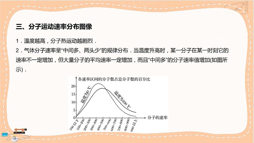 第一章分子動(dòng)理論第3節(jié)分子運(yùn)動(dòng)速率分布規(guī)律（課件PPT）第6頁(yè)