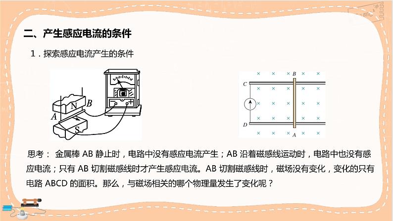 第十三章电磁感应与电磁波初步第3节电磁感应现象及应用(课件PPT)第5页