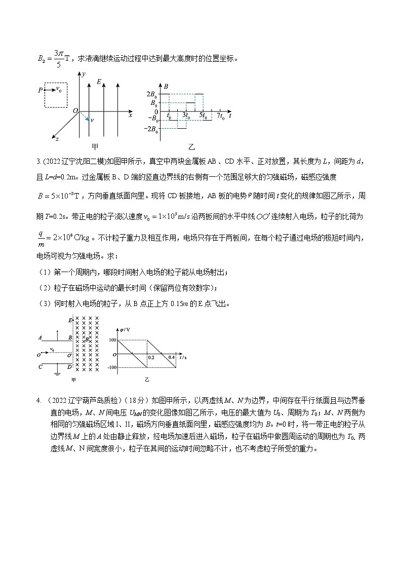 专题15. 带电粒子在交变磁场中运动模型(原卷版)第2页
