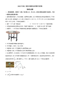 2022-2023學(xué)年重慶市西南大學(xué)附屬中學(xué)高三下學(xué)期拔尖強(qiáng)基定時(shí)期中質(zhì)檢試題 物理(解析版)