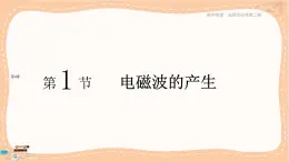 魯科版高中物理選擇性必修第二冊(cè)·第4章第1節(jié) 電磁波的產(chǎn)生（課件PPT）