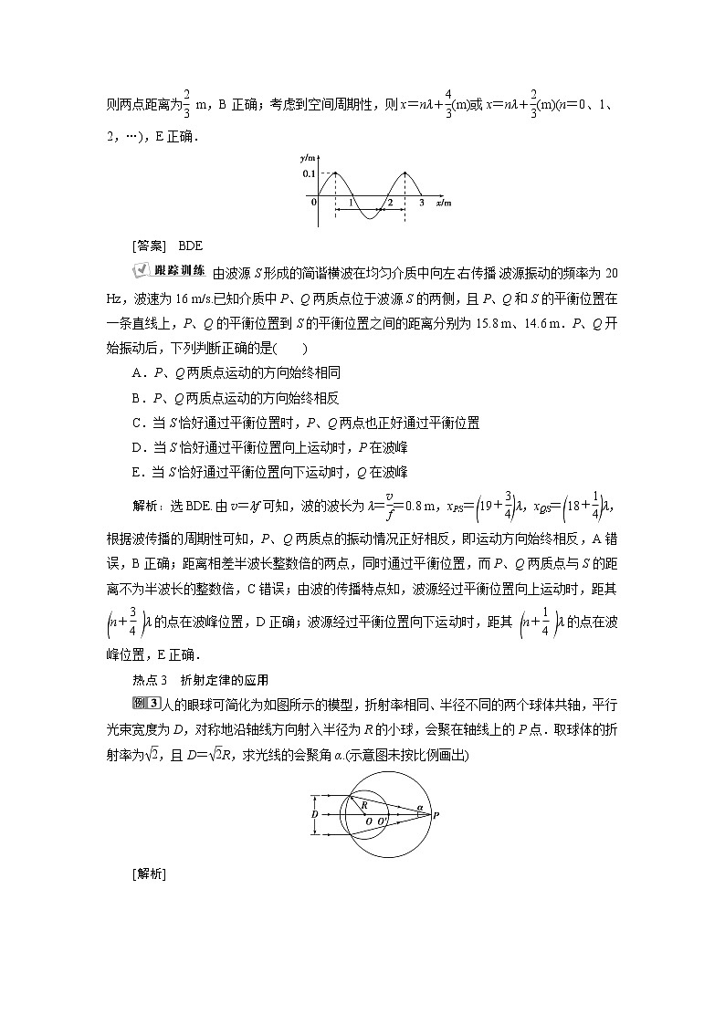 高考物理一轮复习课件+讲义 第14章 5 章末热点集训03