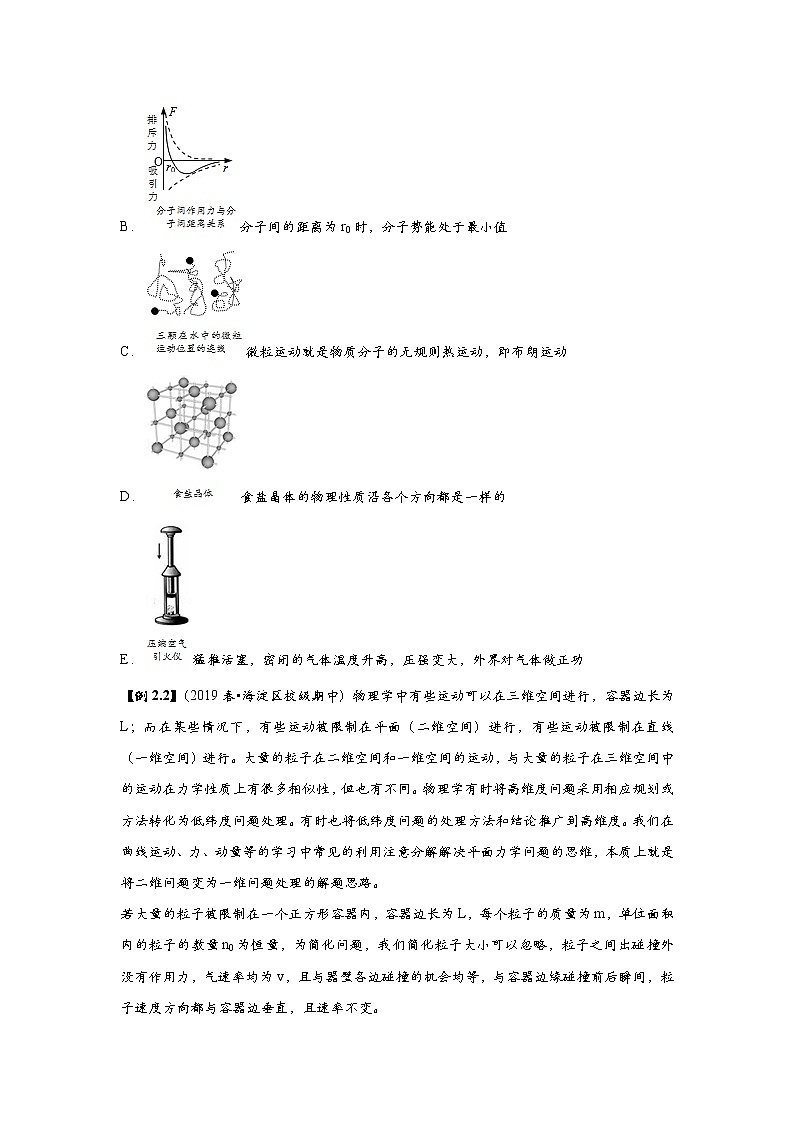 新課改-高中物理-選修第3冊  03 C氣體壓強的微觀意義 提升版（學(xué)生版）第2頁
