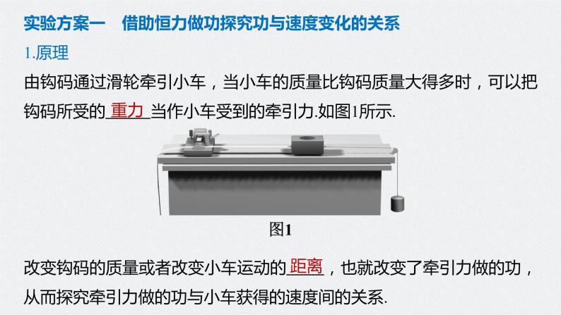 高考物理一轮复习课件+讲义  第6章 实验五 探究动能定理07