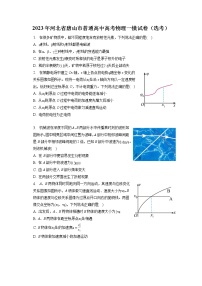 2023年河北省唐山市普通高中高考物理一模试卷（选考）（含答案解析）