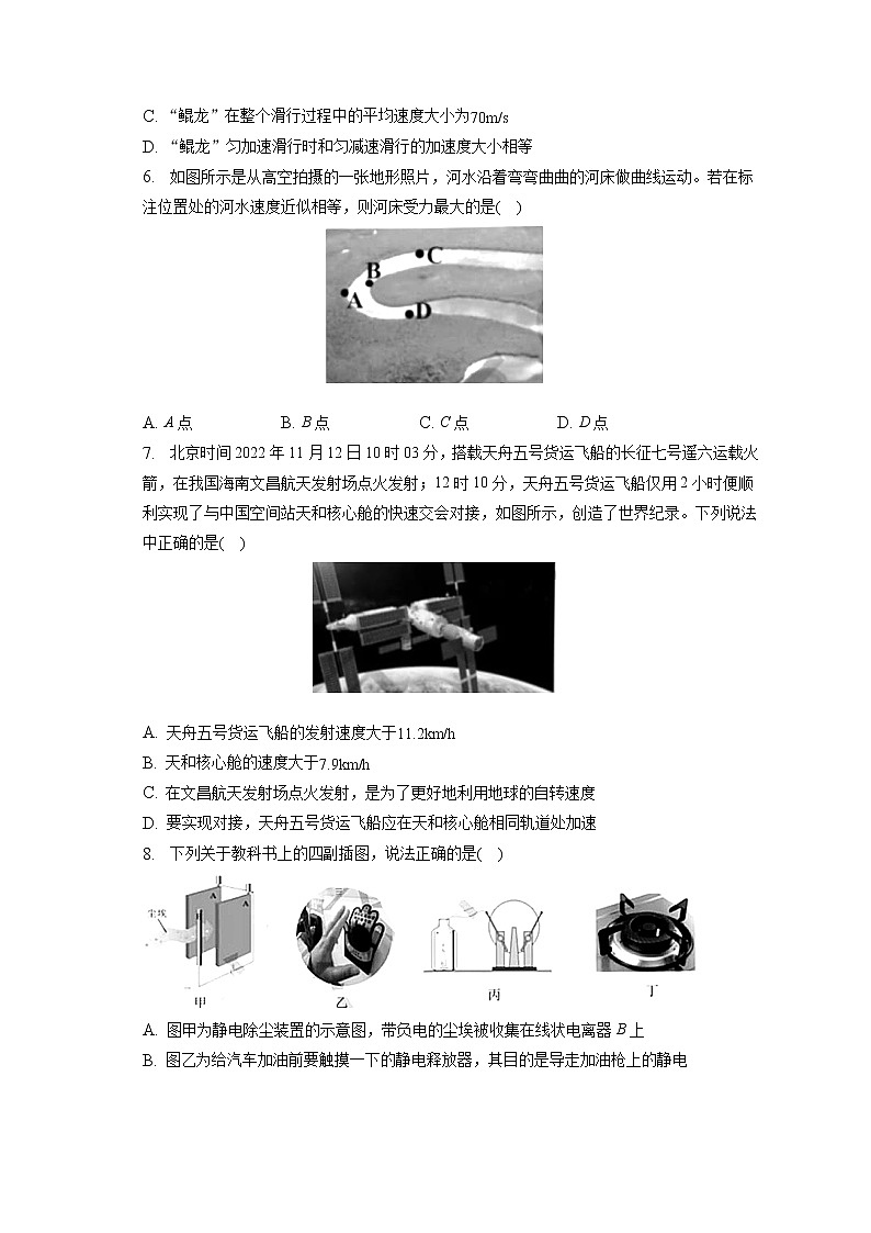 2023年浙江省名校协作体高考物理二模试卷(含答案解析)02