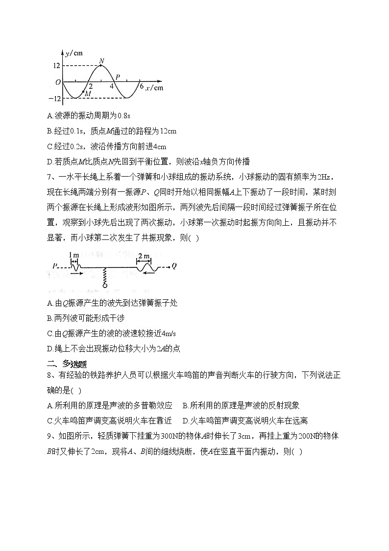 河北省沧州市东光县等三县联考2022-2023学年高二下学期4月月考物理试卷(含答案)第3页