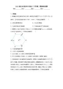 2023届山东省济宁市高三下学期二模物理试题