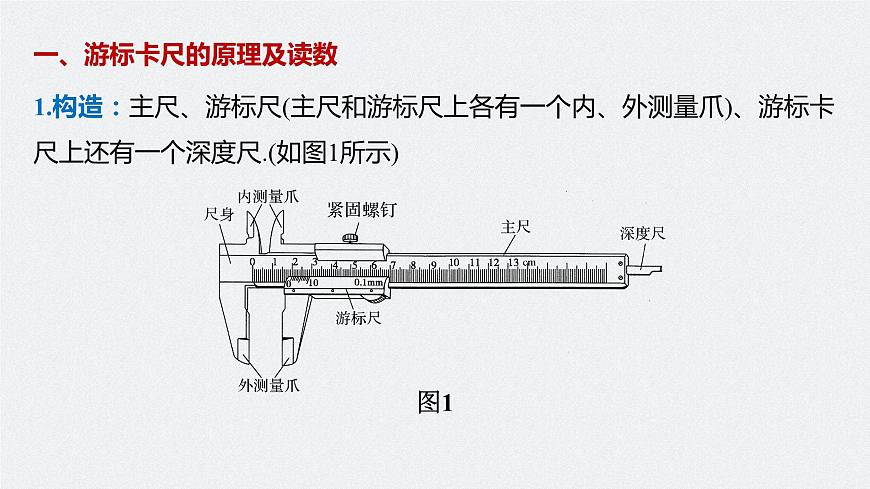 高中物理新教材同步必修第三冊(cè) 第11章 11.3 實(shí)驗(yàn)1 長(zhǎng)度的測(cè)量及測(cè)量工具的選用第7頁(yè)
