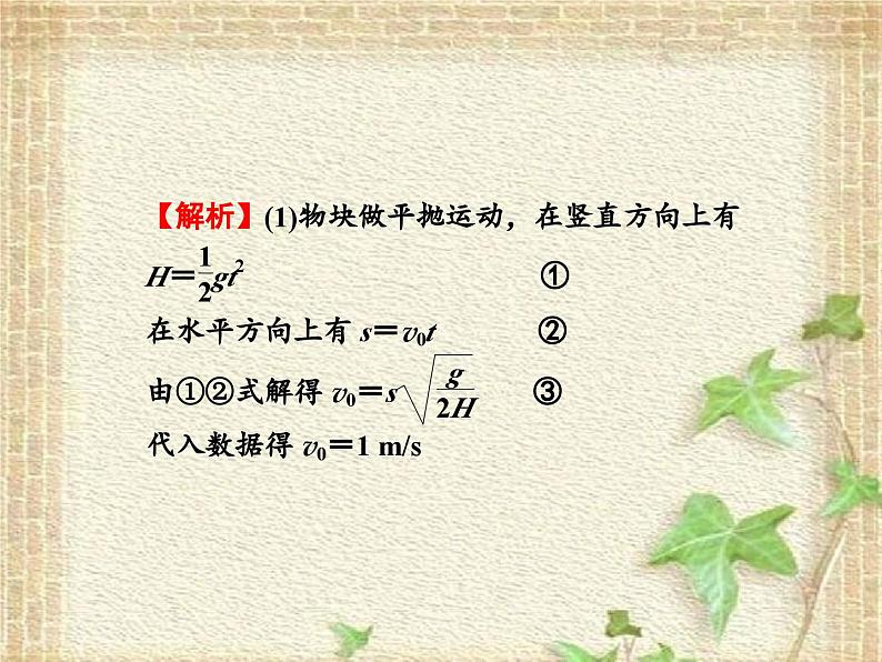 2022-2023年人教版(2019)新教材高中物理必修2 第5章抛体运动第4节抛体运动的规律(1)课件第8页