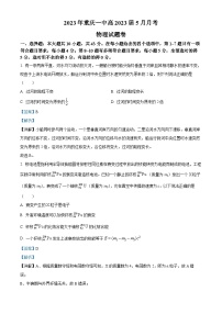 重庆市第一中学2023届高三物理下学期5月月考试题（Word版附解析）
