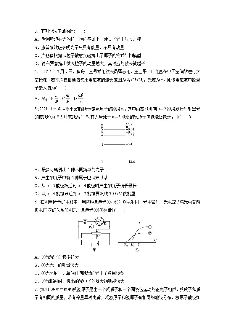高中物理新教材同步选修第三册 第4章 章末检测试卷(四) (学生版)第2页