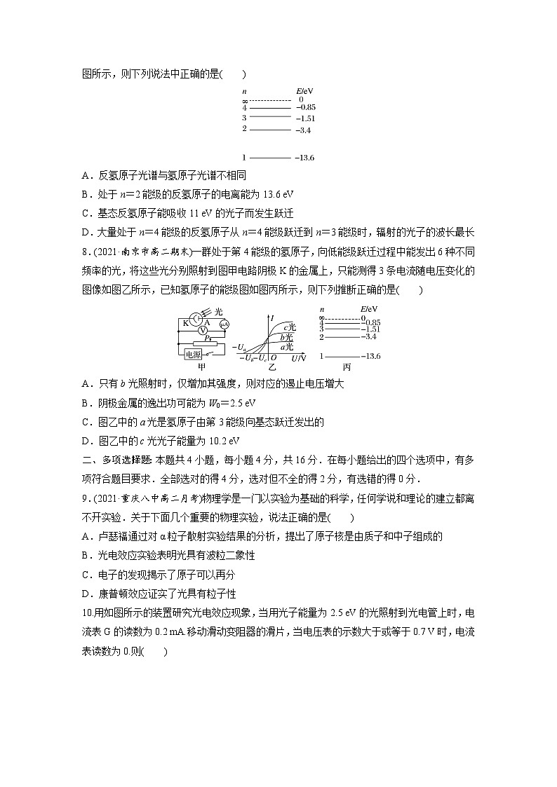 高中物理新教材同步选修第三册 第4章 章末检测试卷(四) (学生版)第3页