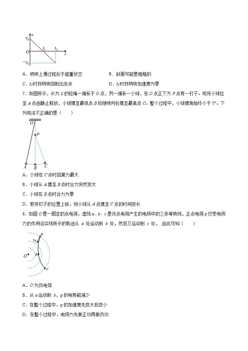 必刷卷04——【高考三輪沖刺】2023年高考物理考前20天沖刺必刷卷（上海地區(qū)專用）（原卷版）第3頁(yè)